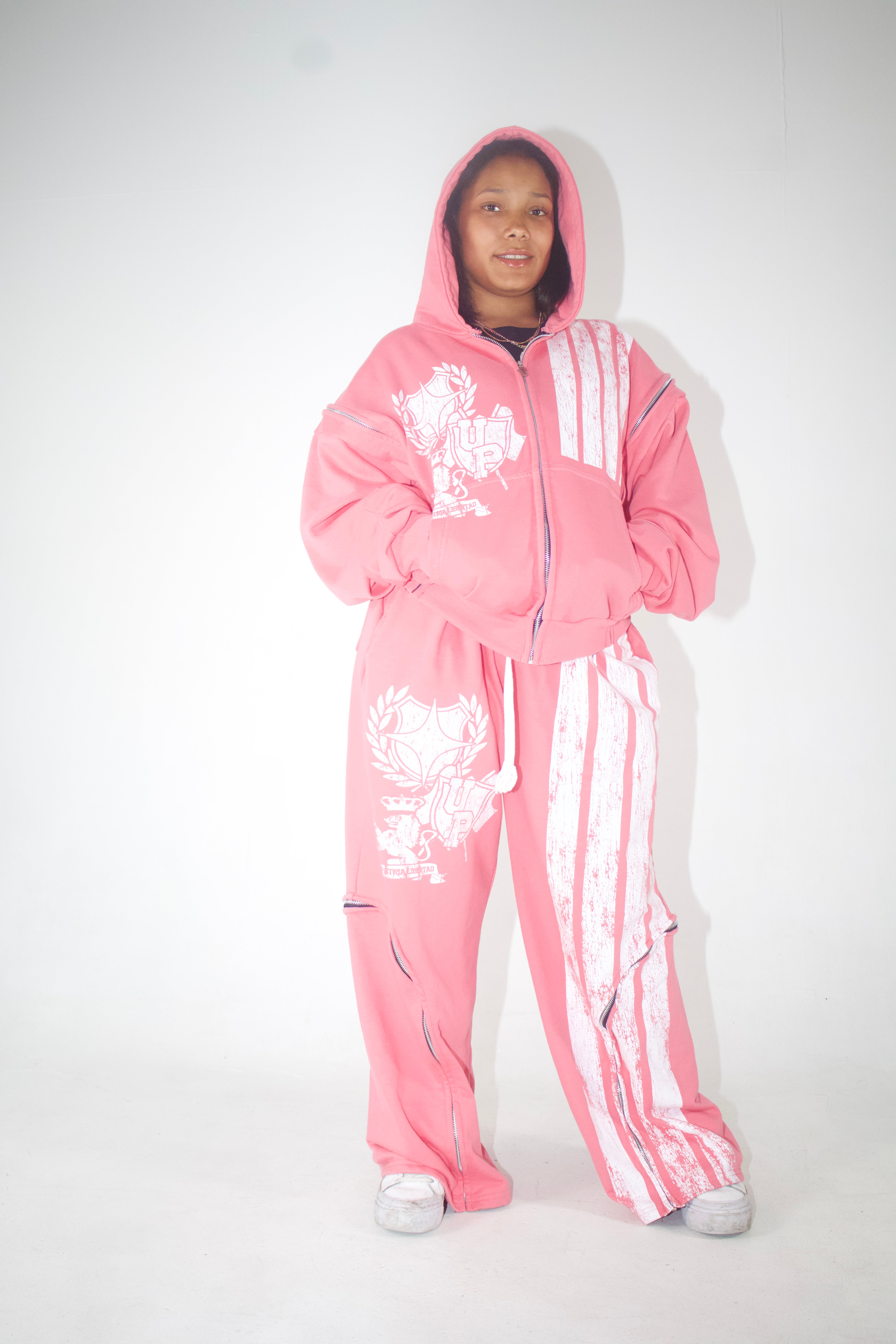 PINK - UP INTERCHANGEABLE TRACKSUIT