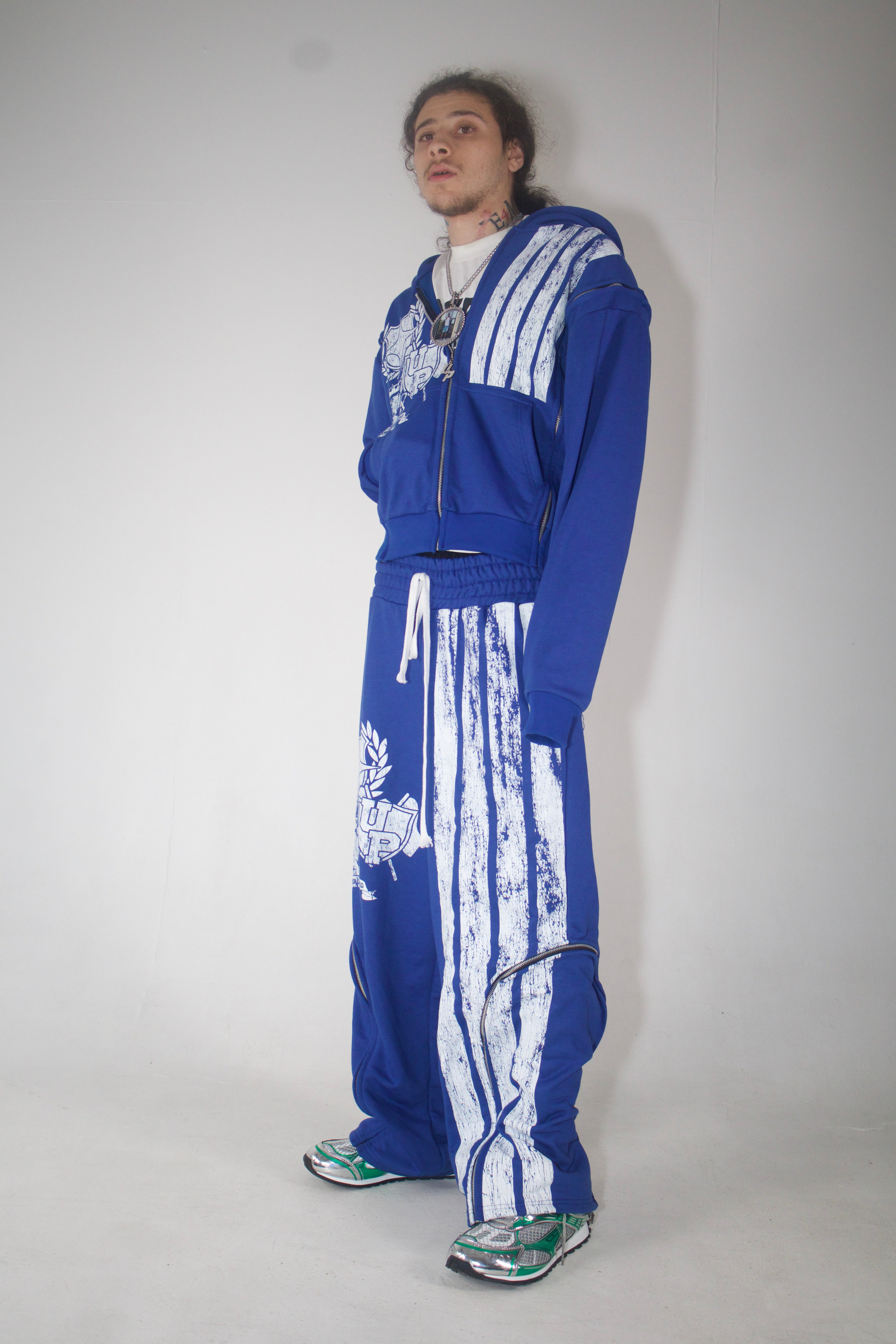 BLUE - UP INTERCHANGEABLE TRACKSUIT