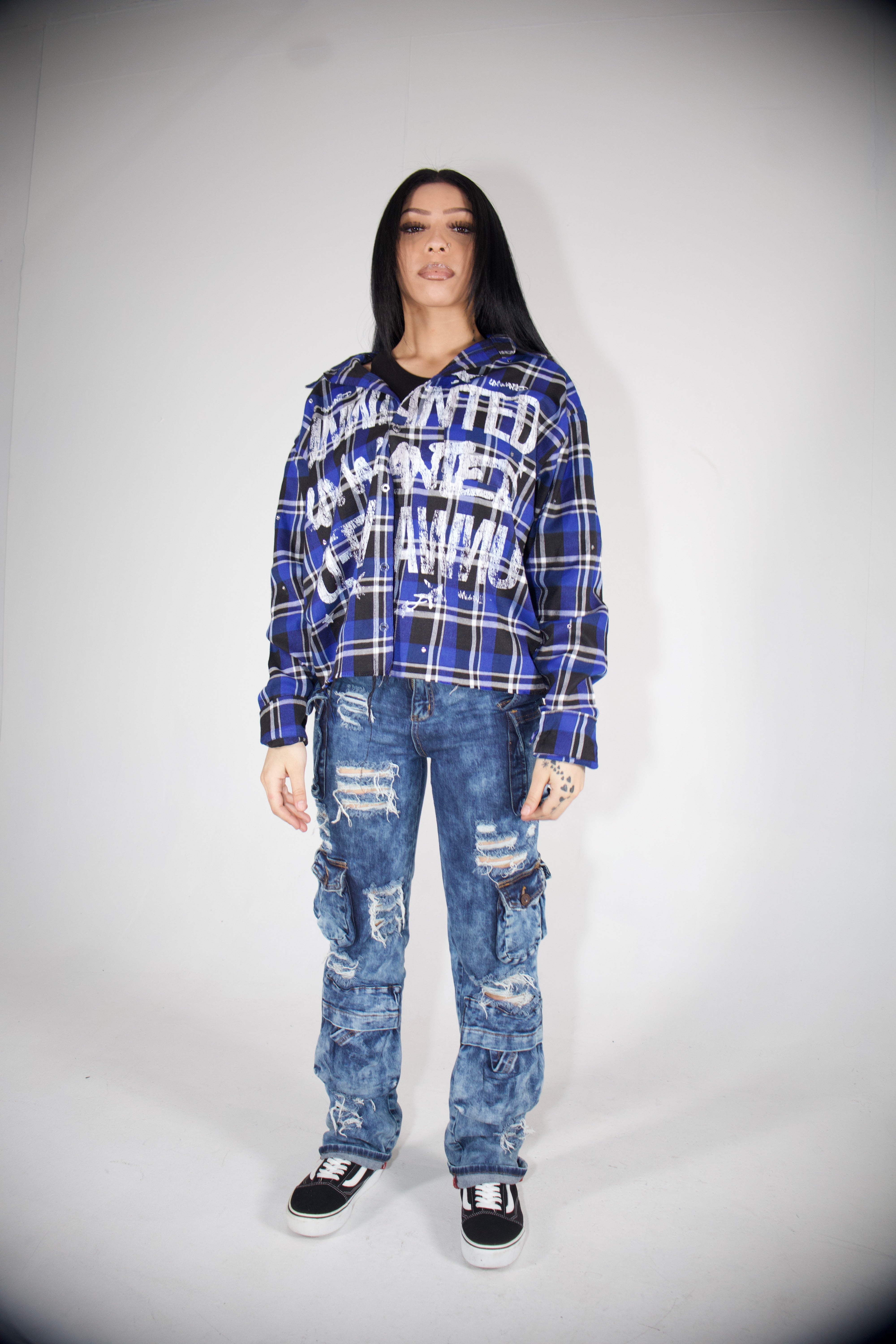 FRAGMENT PLAID FLANEELS